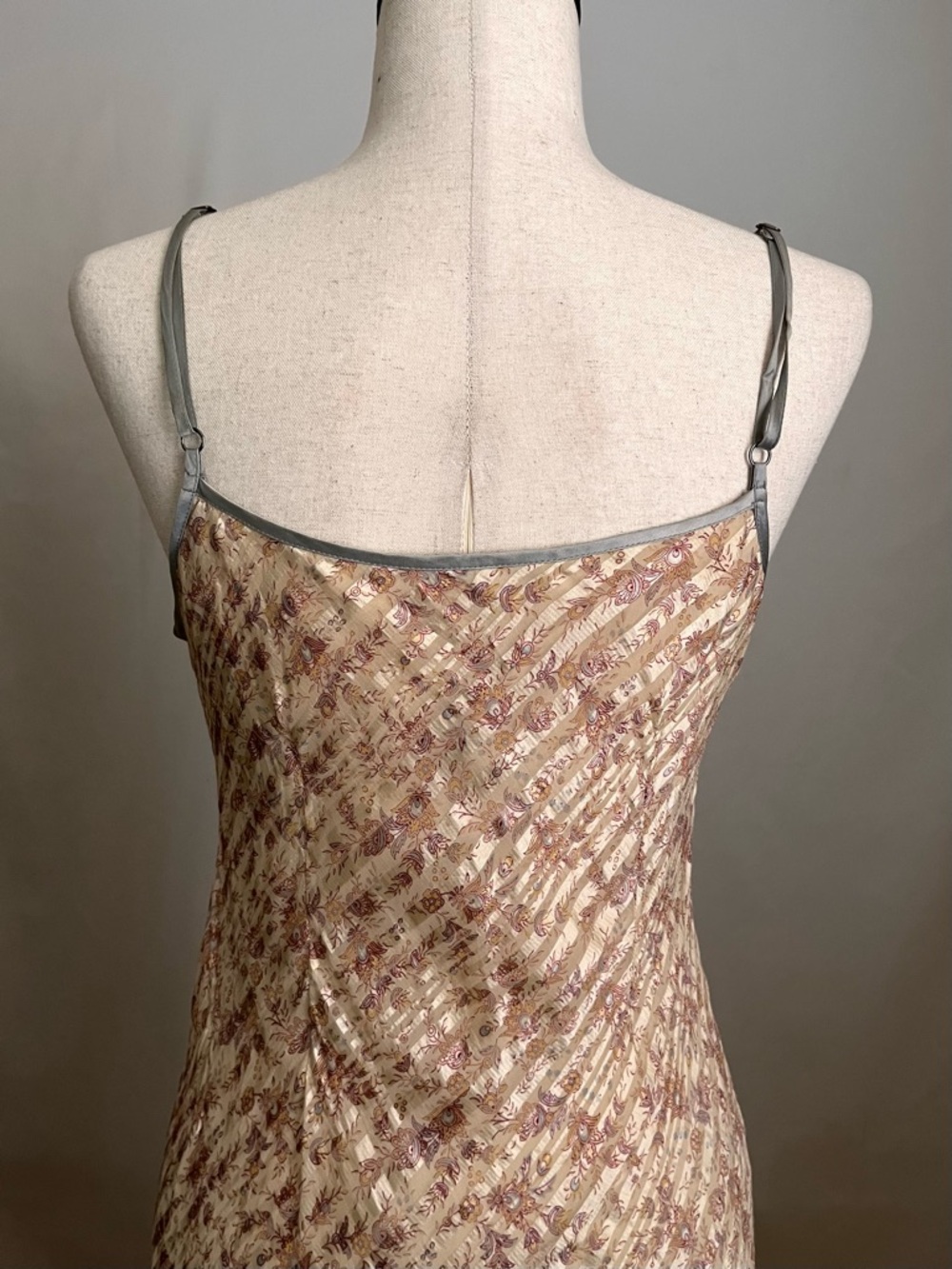 Y2K Vintage! Rebecca Taylor - Silk Bias Cut Dress - 8 - Picture 7 of 13